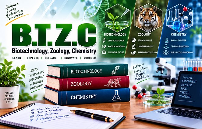 B.T.Z.C students at Vivekavardhani College