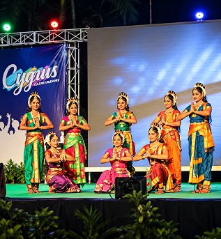 Students in a learning session