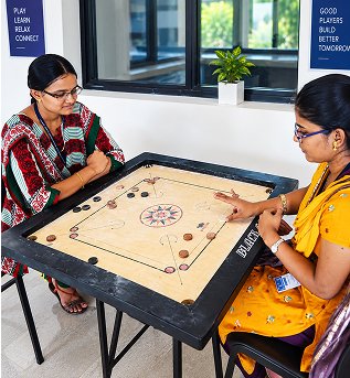 Student celebration at college