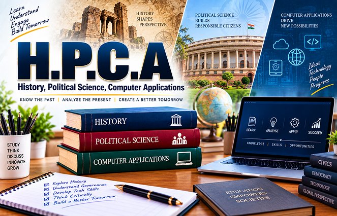 H.P.C.A students at Vivekavardhani College
