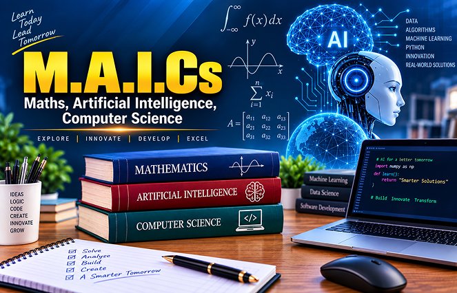 M.A.I.Cs students at Vivekavardhani College
