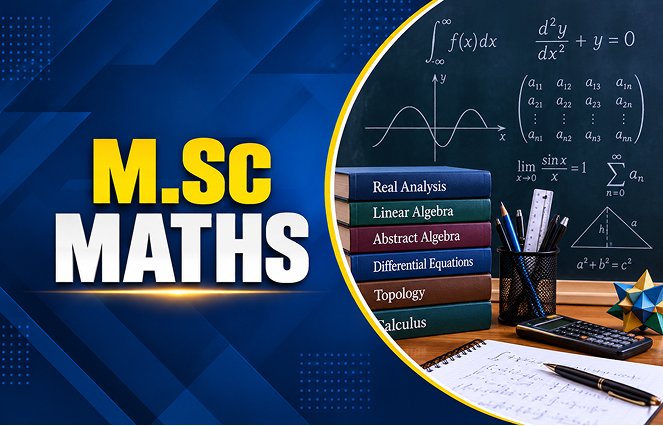 M.Sc. Mathematics course